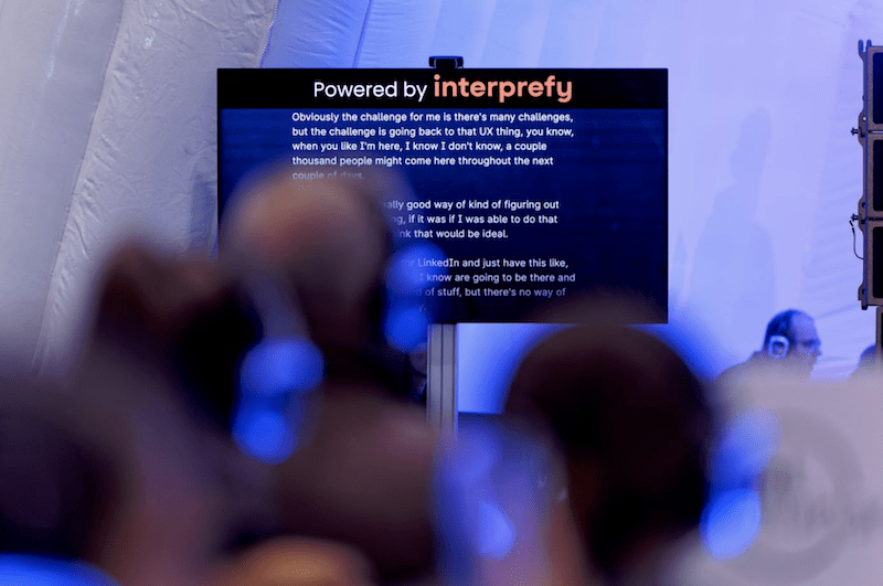 Ai Close Captions - Interprefy